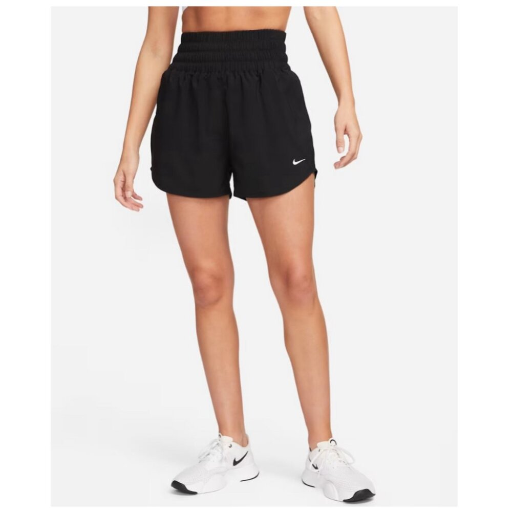 Nike Women's Dri-FIT Ultra High-Waisted 3" Shorts Unlined Workout Running